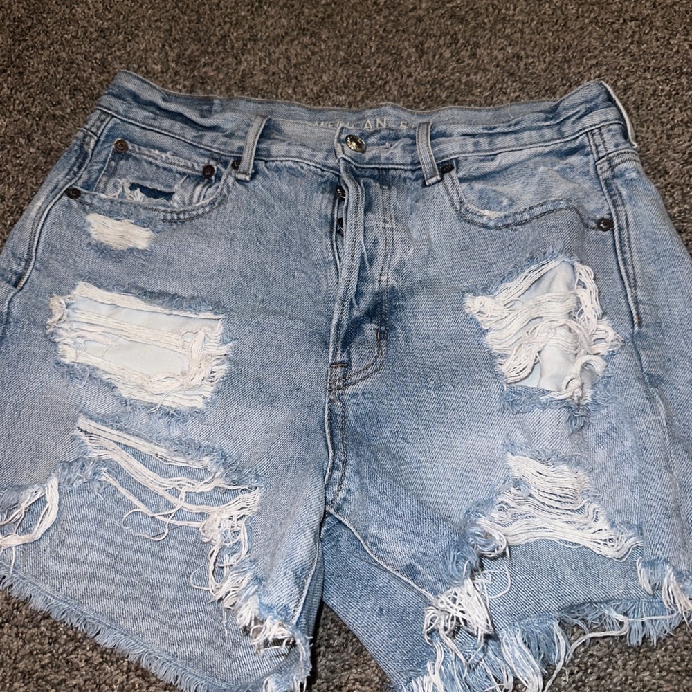 90s boyfriend American eagle shorts high waisted
